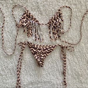 ACACIA chevron Montauk top + new Rio bottoms